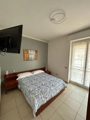 Letto o letti in una camera di Il Torrione Lodi