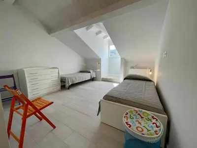 Letto o letti in una camera di Appartamento del Corso