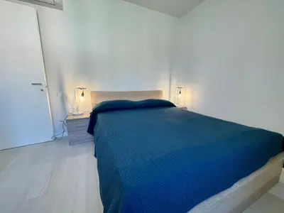 Letto o letti in una camera di Appartamento del Corso
