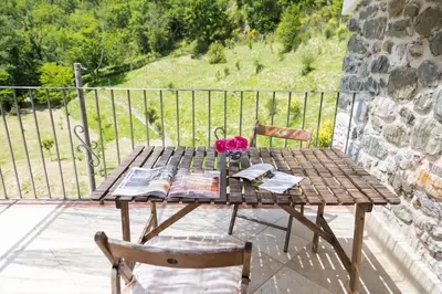Balcone o terrazza di Agriturismo di là dall'Acqua