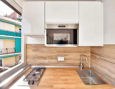 Cucina o angolo cottura di Attic Apartment, Air Conditioning, Fast WiFi