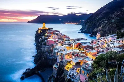 Paesaggio naturale nelle vicinanze della villa