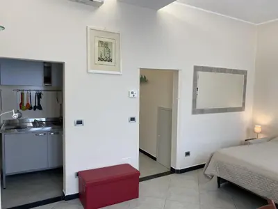 Letto o letti in una camera di La casetta del marinaio - the sailor's cottage