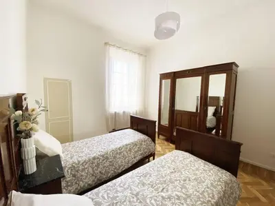Letto o letti in una camera di Dhouse antichità all'avanguardia
