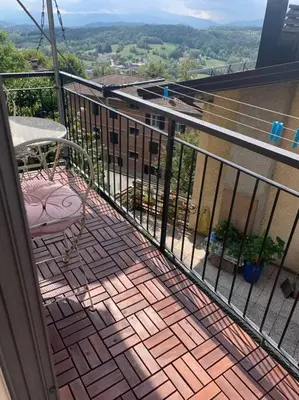 Balcone o terrazza di Castagneti House -14 km dalla FERRARI