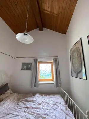 Letto o letti in una camera di Casa Tincana