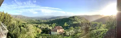 Paesaggio naturale nelle vicinanze della casa vacanze