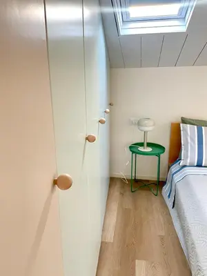 Letto o letti in una camera di TINTORIA - Manu Maison