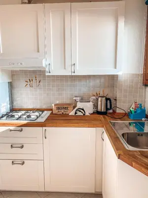 Cucina o angolo cottura di Il Nido sullo Scoglio