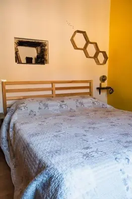 Letto o letti in una camera di Casa Vacanze Callegari