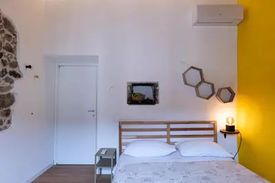 Letto o letti in una camera di Casa Vacanze Callegari