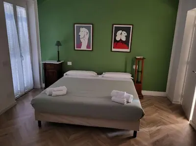 Letto o letti in una camera di Casa del Golfo 2