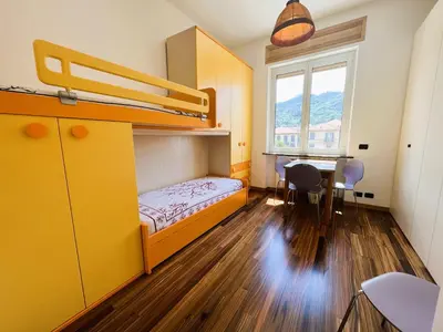 Letto o letti in una camera di Appartamento Mediterraneo