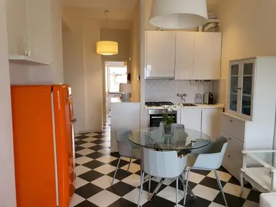 Cucina o angolo cottura di Mazzini Chiosco vicino a Portofino