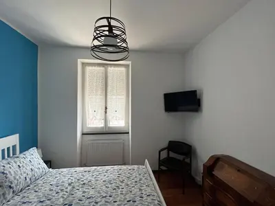 Letto o letti in una camera di La casa di Otto