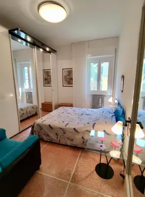Letto o letti in una camera di Il Pozzetto