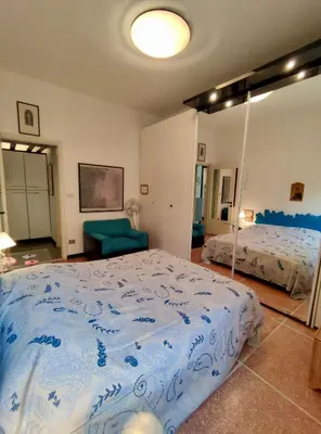 Letto o letti in una camera di Il Pozzetto