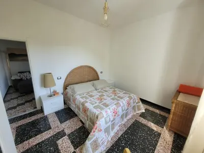 Letto o letti in una camera di Ca' du Bertu