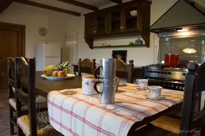 Cucina o angolo cottura di Coriana Apartments & Villas