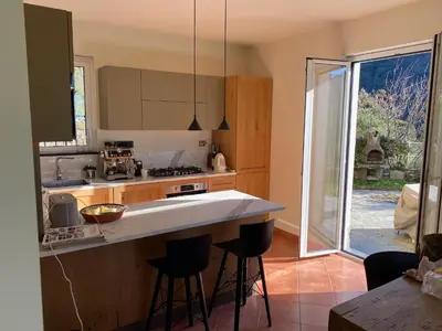 Cucina o angolo cottura di Villa Monte Rosa al Golfo by PortofinoVacanze