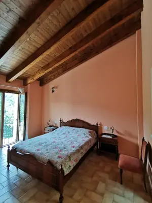 Letto o letti in una camera di Luci nel Bosco B&B