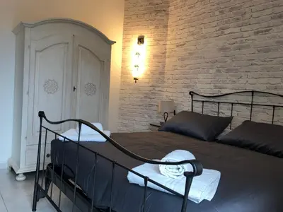 Letto o letti in una camera di Casa Vacanza La Luna