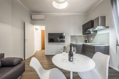 Cucina o angolo cottura di Cucchiari Suite 6B