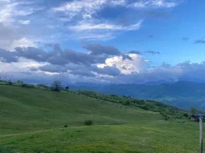Paesaggio naturale nelle vicinanze dell'agriturismo