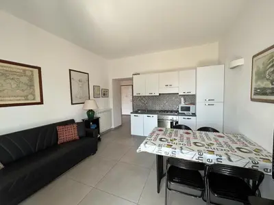 Cucina o angolo cottura di Silvia House Sea View