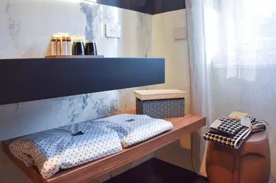 Letto o letti in una camera di Nuova Cafe' Suite