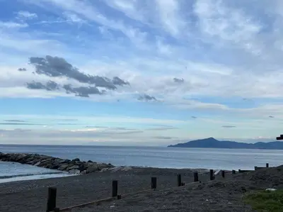 Paesaggio naturale nelle vicinanze della villa