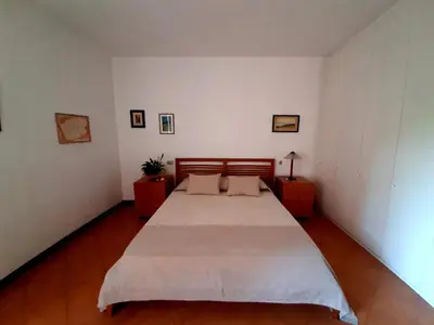Letto o letti in una camera di Casa Francesca, vicino al mare
