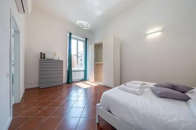 Letto o letti in una camera di FREE PARKING - Meraviglioso appartamento a Modena