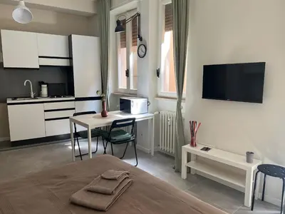 Cucina o angolo cottura di Guesthouse Violetta DI Parma