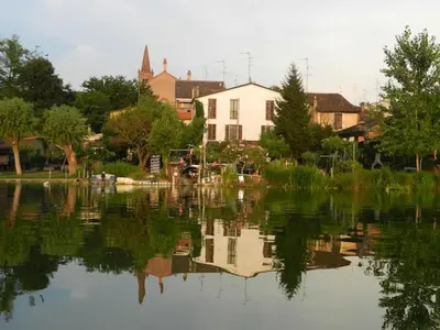 Vista sul fiume nelle vicinanze del bed & breakfast