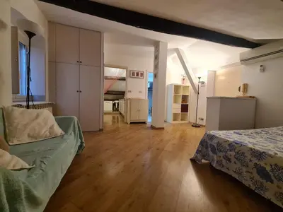 Letto o letti in una camera di Inside Rapallo Apartment by PortofinoVacanze