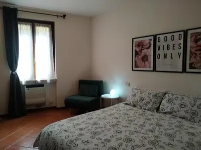 Letto o letti in una camera di La Dama di Fiori