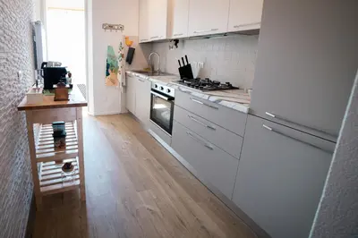 Cucina o angolo cottura di BnBina: nel cuore di Lavagna