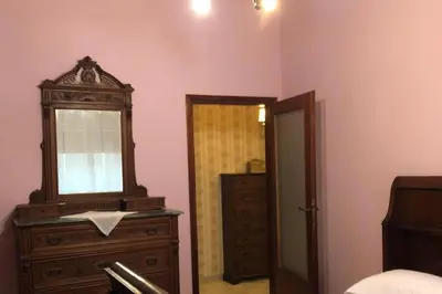 Letto o letti in una camera di Appartamento Clara