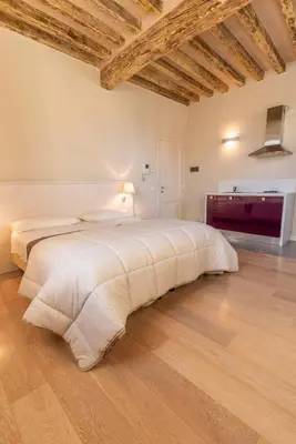 Letto o letti in una camera di Relais Villa Zaccaria