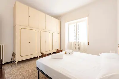 Letto o letti in una camera di JOIVY Sunny flat near the beach