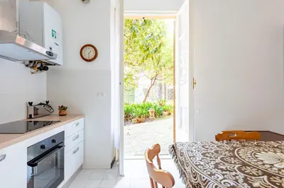 Cucina o angolo cottura di JOIVY Sunny flat near the beach