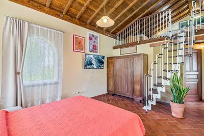 Letto o letti in una camera di Casa vacanze Ester