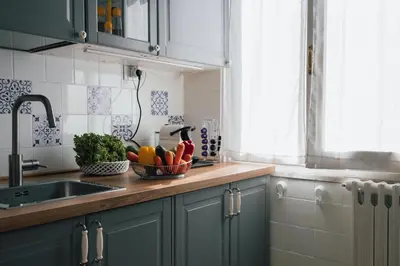 Cucina o angolo cottura di La Terrazza di Chiavari