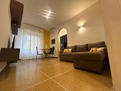 TV o dispositivi per l'intrattenimento presso Nuovo appartamento Vicino a Portofino