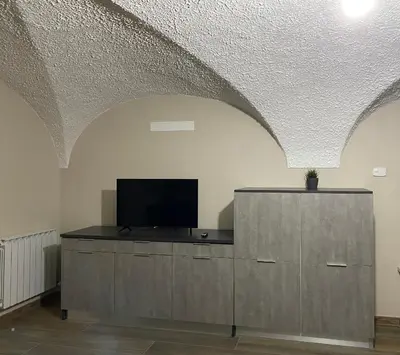 TV o dispositivi per l'intrattenimento presso Appartamento B&B C'era una volta