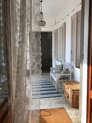 Area soggiorno di Casa Tesor - your design home in Mantua city center