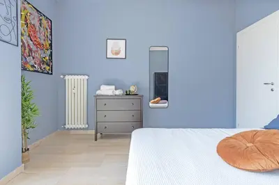 Letto o letti in una camera di Oasi urbana near Osteria Francesana