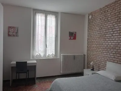 Letto o letti in una camera di A casa da Pier