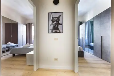 Letto o letti in una camera di Pitti Home